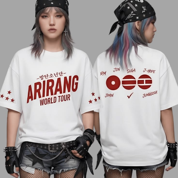 BTS ARIRANG WORLD TOUR INPIRED LUXURY PRINT