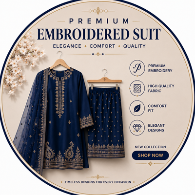 Embroidered Suits