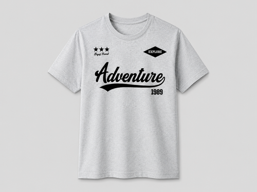 Men’s Premium Graphic T-Shirt – Light Grey