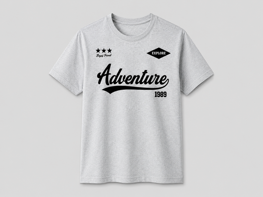 Men’s Premium Graphic T-Shirt – Light Grey