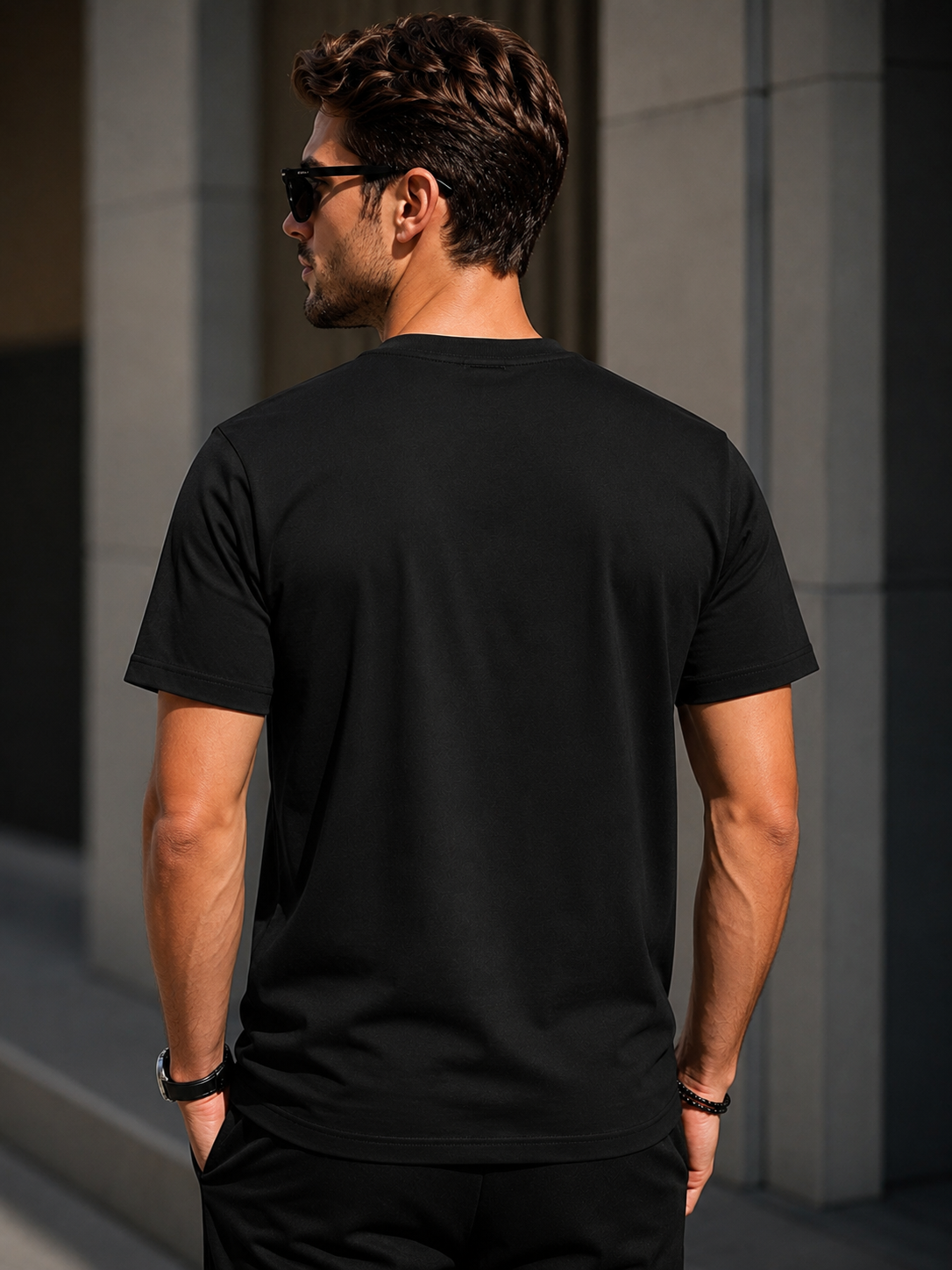 Luxury Black Calvin Inspired Premium Men’s T-Shirt