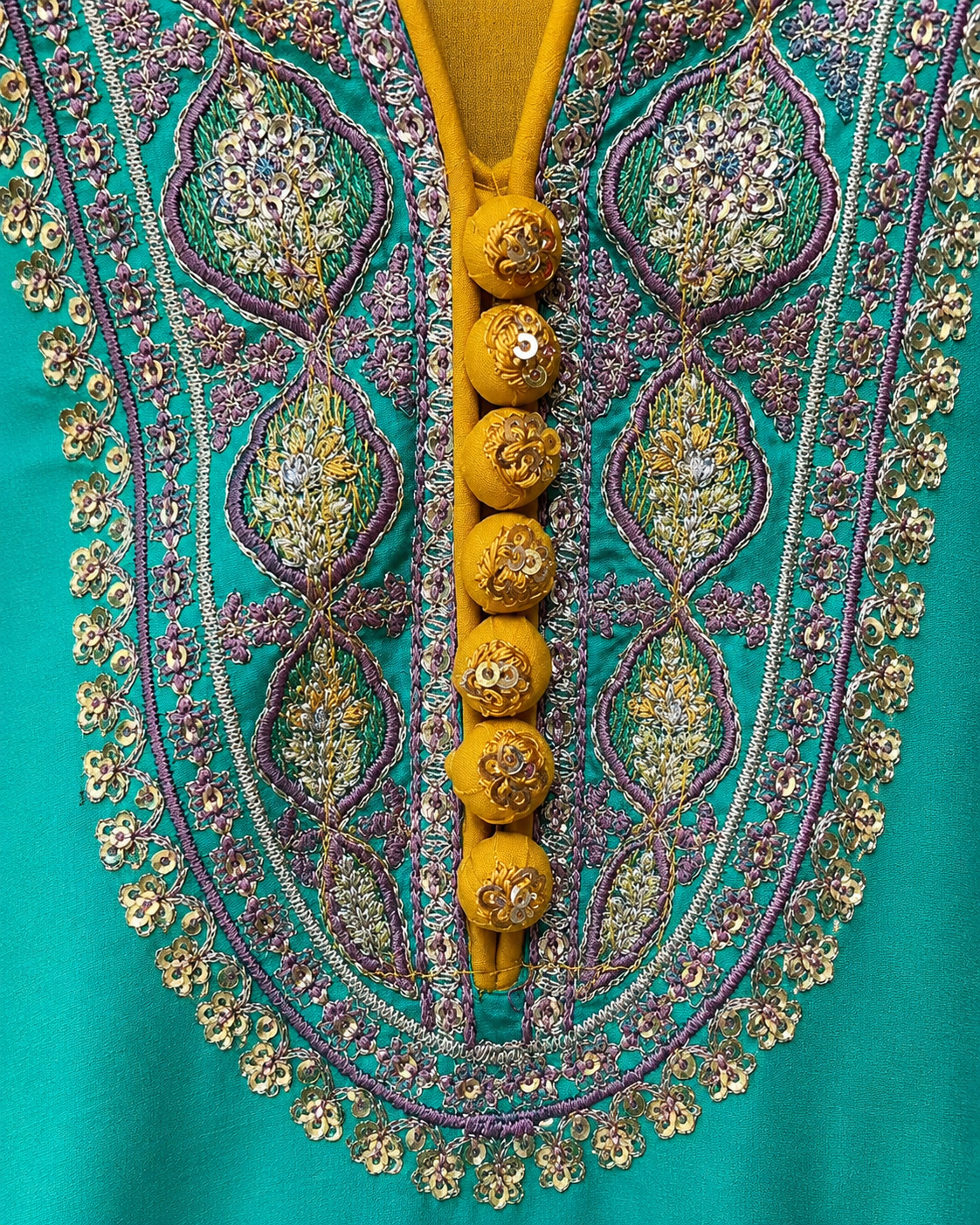 STITCHED LAWN FORMALL Collection (yellow & blue)